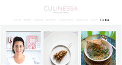 Desktop Screenshot of culinessa.com